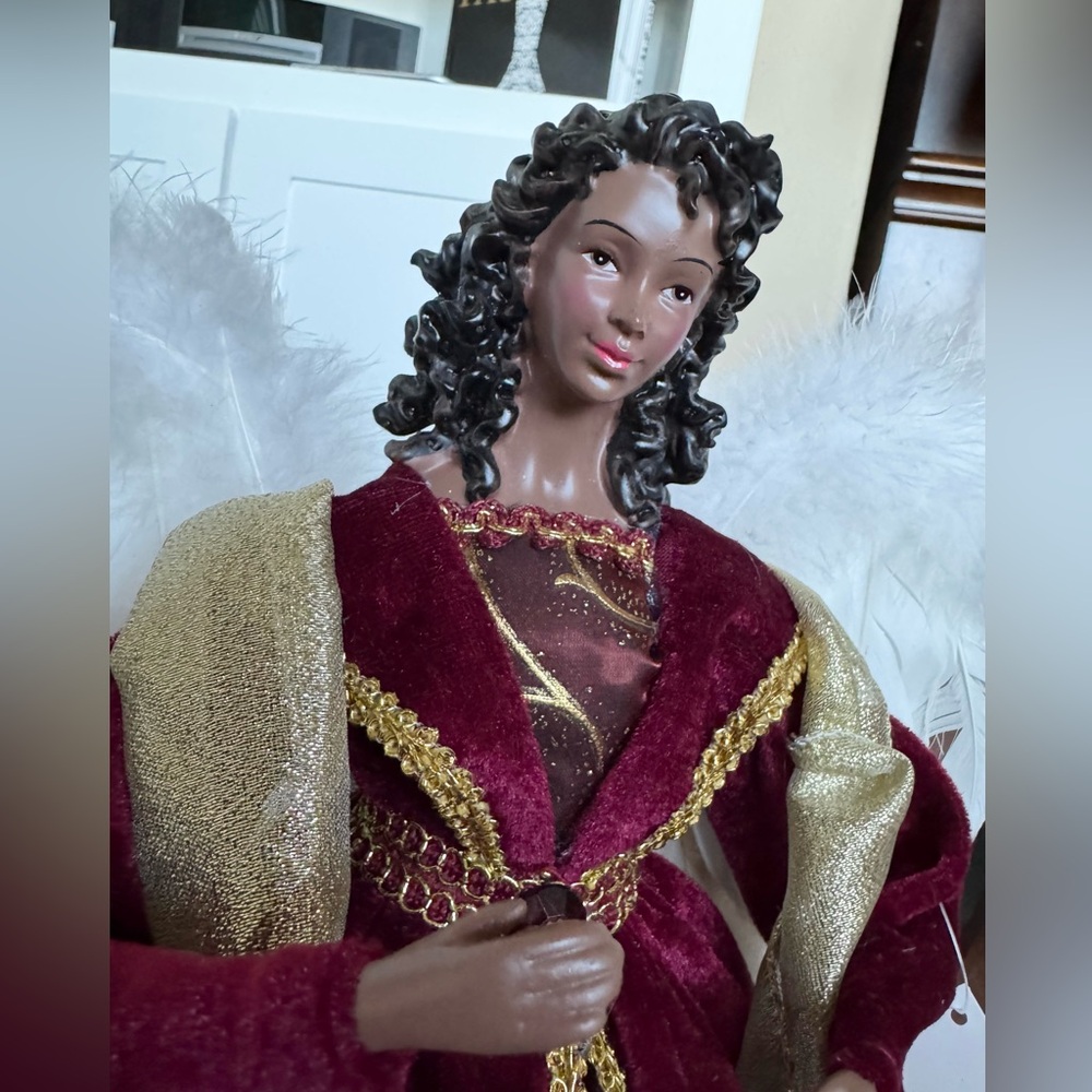 Christmas Angel Tree Topper Decoration - Picture 8 of 10